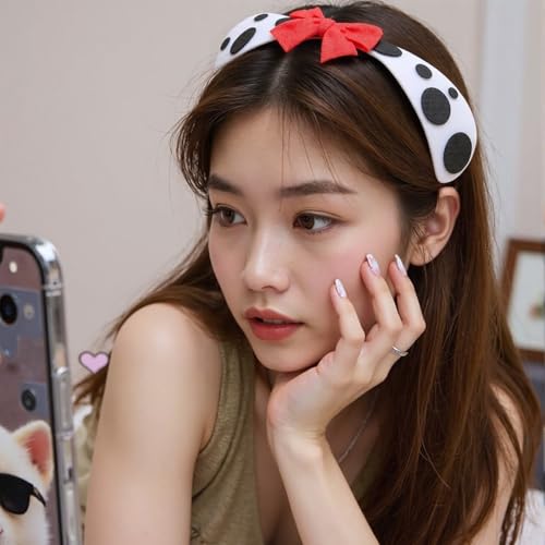 Spotted Hairbands For Photo Studio Halloween Eye-catching Props For Easter Adorkable Party Daily Wear Headpiece - color: No Bow Tie