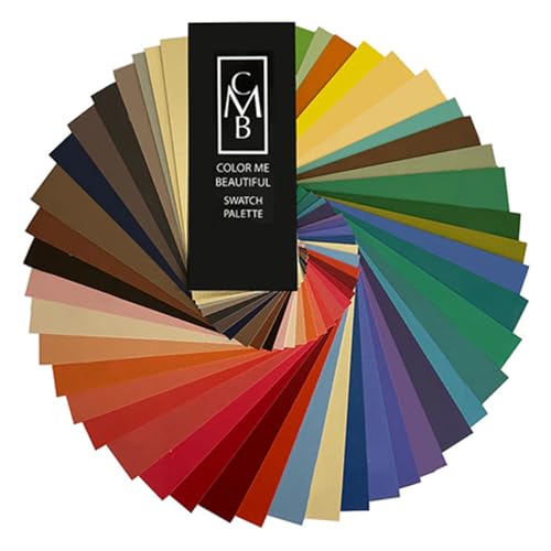 Spring Color Fan by Color Me Beautiful, the leading authority on color analysis. Your Color Guide for clothing & accessories. The 48 very best colors for Springs selected from millions of options - color: Spring