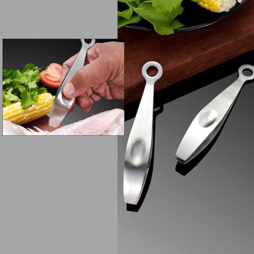 Hemobllo Stainless Steel Fish Bone Tweezers Precision Tweezers Tool for Removing Fish Bones Portable Seafood Styling Utensil for Cooking and Food Preparation