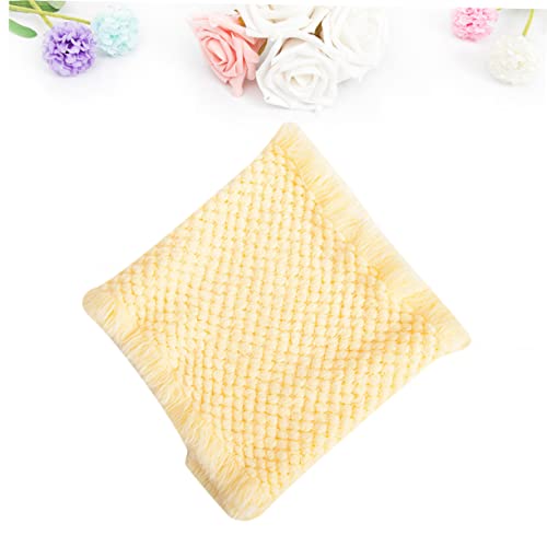 Cabilock Cotton Blanket Neutral Color Infant Photography Props Blanket Photo Prop