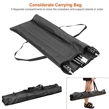 iMounTEK Photo Video Studio 6.56ft x 9.84ft Backdrop Stand Photographic Studio Adjustable Photo Backdrop Stand Kits with a Carrying Bag Photo Backdrop Stand for Parties/Birthday/Wedding - color: Black, size: 6.56ft x 9.84ft