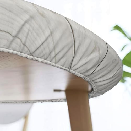 Wood Texture Background Fitted Oval Tablecloth, Elastic Edge Tables Cloth, Washable Table Cover, Kitchen and Dining Tablecloths Protector, Fits 48"x68" Oval TablesStyle 120 - color: Wood Texture -10, size: 68" x 48" (Oval)