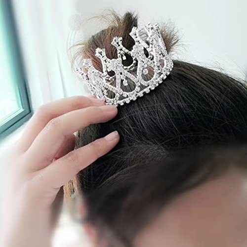 Infant Baby Girl Boy Crown Photo Shoots Headband for Newborn Crystal Princess Party Headwear Photography Props - color: Crown 6