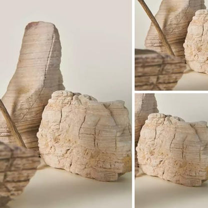 5PCS Original Design Product Photography Backdrop Irregular Natural Texture Rocks Photo Props for Food Jewelry Cosmetic Makeup Photoshoot
