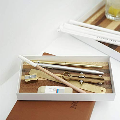 Tray Creative Minimalist Style Storage Tray Food and Beverage Tray Photo Props Tray Handmade Wood Grain Stitching Tray Storage Tray