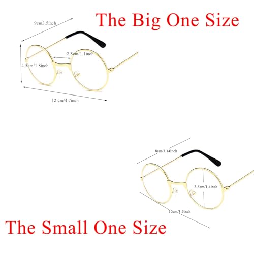 SHARELY SHEEP Newborn Photography Props Baby Boy Girl Photo Shoot Fake Glasses Halloween Santa Cosplay Props Baby Gift - size: Small, style: Black