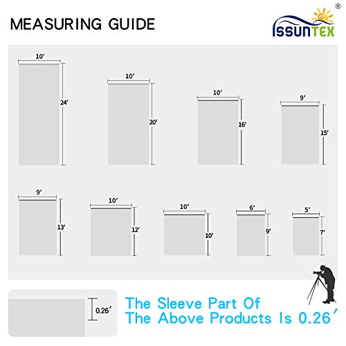 ISSUNTEX 10X10 ft/3X3 Meters Background Photo Backdrop, Photo Studio, Collapsible High Density Screen for Video Photography and Television-White - color: White, size: 10X10 ft