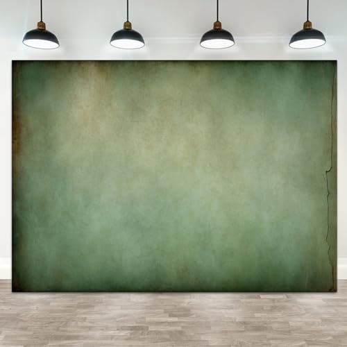 5x3ft Vintage Textured Photography Backdrop Greenish Beige Distressed Background with Cracked Edges for Portrait Product Food Photoshoots Studio Video and Social Media Content Creation - color: color 20, size: 5x3ft