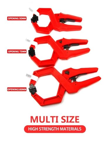 Ratchet Spring clamp DIY Woodworking Tools 1Pcs 8 9 10inches Plastic Nylon Clamps Photo Background Strong Fixing Clip(10inch) - size: 10inch
