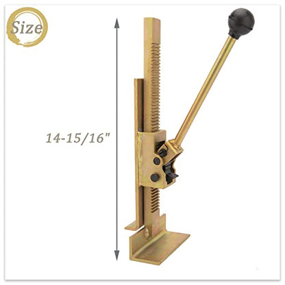 KELEN Flooring Jack，Professional Hardwood Floor Jack Positioning Tool for Installing Straightening Laminate Hardwood Wood Tile Floor