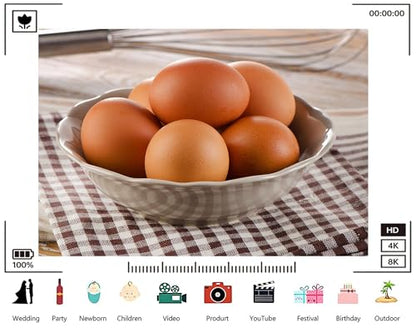 Trykid 10x7ft Farm Fresh Eggs Kitchen Backdrop Brown Poultry Produce Photography Background Baking Cooking Farmhouse Themed Party Decoration Tapestry Photo Booth Prop Fabric - size: 10x7ft