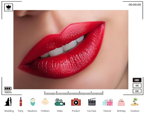 Trykid 15x8ft Glossy Red Lip Makeup Backdrop Beauty Closeup Portrait Photography Background Fashion Cosmetic Studio Vlog Theme Party Decoration Tapestry Photo Booth Prop Fabric Backdrop - size: 15x8ft