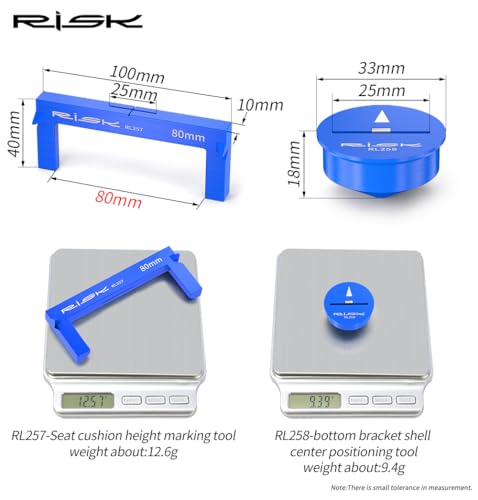 Bicycle Bike Seat Cushion Height Measuring Tool Fitting Measurement Gauge