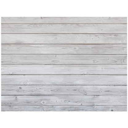 SmoothNovelty 8x6ft Vintage Wood Backdrop Retro White Gray Wooden Floor Rustic Backdrop Polyester Fabric Wood Background for Photography Adult Video Shoot Studio Prop