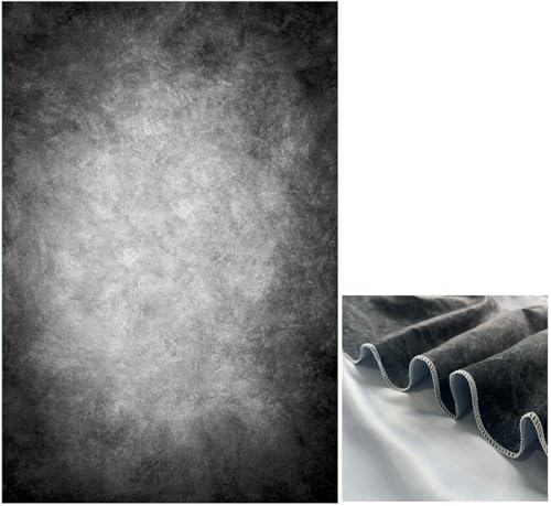 5x7ft Abstract Black Gray Portrait Photography Backdrops Photo Studio Prop Background for Children Adult - color: TT-S0308, size: 5x7ft