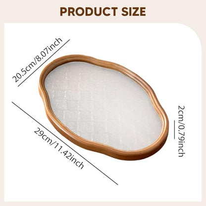 Serving Tray Retro Photography Prop Food Tray for Dresser Shop Side Table