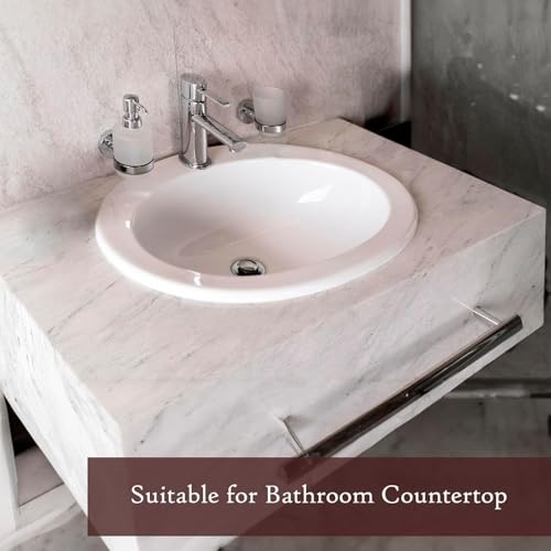 Very Berry Sticker Marble Contact Paper (White Matte, 24" x 118", 1 Pack) Premium Peel and Stick Wallpaper for Countertop, Bathroom Vanities & Cabinets, Renter Friendly, Waterproof Vinyl - color: White Matte, size: 24" x 118"