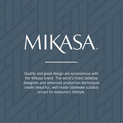Mikasa Harmony 65-Piece 18/10 Stainless Steel Flatware Set, Service for 12, Polished Silverware with Serving Utensils, Dishwasher Safe - size: 65 Piece Set, style: Harmony