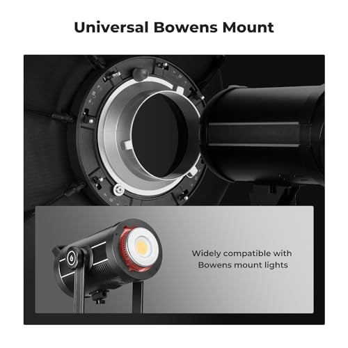 K&F CONCEPT 35''/90cm Octagonal Softbox, Quick Release Bowens Mount Softbox with Honeycomb Grid, Light Diffusers, Carrying Bag, for Photography Studio Speedlite Flash and Monolight