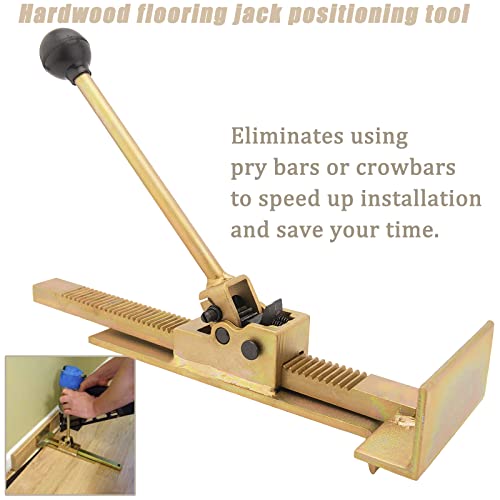KELEN Flooring Jack，Professional Hardwood Floor Jack Positioning Tool for Installing Straightening Laminate Hardwood Wood Tile Floor
