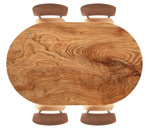 Wood Texture Background Fitted Oval Tablecloth, Waterproof Band Elastic Edge Table Cloth for Restaurant Banquets, Picnics, Tables Cover, Fits 48"x80" Oval TablesStyle 48 - color: Wood Texture -12, size: 80" x 48" (Oval)