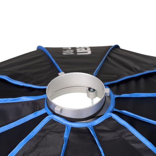 Amaran Lantern 90 Softbox,360 Soft Light Source Quick-Build Press Mount for Amaran COB Lights and Other Bowens Mount for 100d/200x/150c/300c/300x/600d/600x - size: Large
