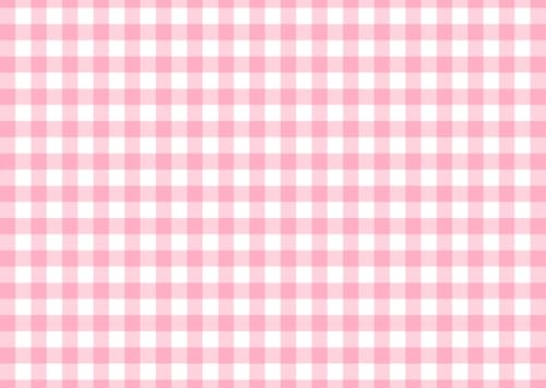 17x10ft Fabric Pink and White Checked Backdrop Pastel Pink Gingham Pattern Background Plaid Texture Backdrop for Birthday Party Decorations Wedding Baby Shower Photo Studio Props - size: 17x10FT