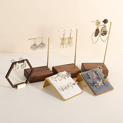 white ring display for selling, velvet white ring holder for jewelry, jewelry ring organizer【Velvet Ring Holder-White 】 - color: White