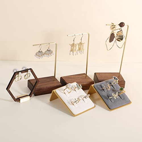 white ring display for selling, velvet white ring holder for jewelry, jewelry ring organizer【Velvet Ring Holder-White 】 - color: White