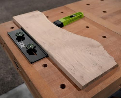 BOW Products Low Profile Clamping Kit - For Use on CNC Machines, MFT Tables, Dog Tables, T-Track Tables and Work Benches - Includes Hold Down Clamps, Fences, Interchangeable Tips and Hardware