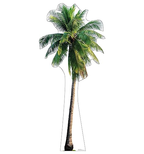 Cardboard People Tropical Palm Tree Life Size Cardboard Cutout Standup - color: Tropical Palm Tree