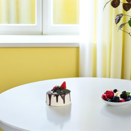Amosfun Fake Birthday Cake Artificial Fruit Cake Bakery Shop Cake Display Model Party Decoration Coffee