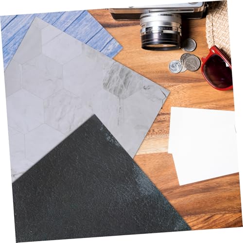 NUOBESTY Photo Backdrop Boards Set 15 Pieces Textured Photography Panels for Food Jewelry Flat Lay Product Photoshoot with Carry Bag and Clips, Portable Small Backdrops for Content Creators