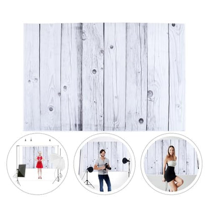 VALICLUD Vertical Wood Panel Photography Background Wallpaper Prop for Photo Studio, Decorative Background Adornment for Party and Portrait Shooting