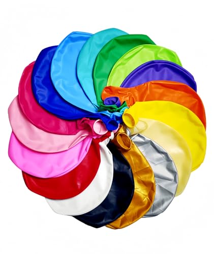 35 Pack Giant Balloons 36 Inch 17 Kinds Colors Latex Colorful Party Big Balloon Bulk for Various Party Events Decorations - color: Assorted Colors, size: 36 inch