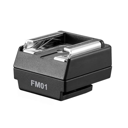 ZENIKO FM01 Single-Contact Folding Hot Shoe Riser,HotShoe Extender Mount Adapter Compatible with ZENIKO F04 F08 ,Godox IM20 IM30 Mini Flash(Note: NO TTL NO HSS)