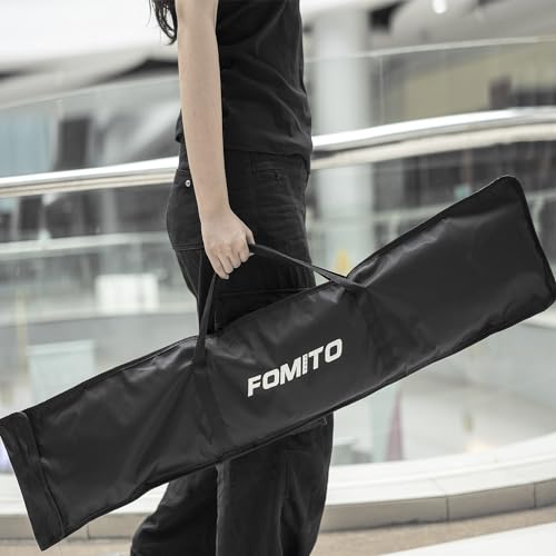 FOMITO 12"x47"/30x120cm Rectangular Softbox, Quick Release Bowens Mount Softbox with Honeycomb Grid, Light Diffusers, Bag for Godox SL-60W SL60IID SL150R SL300R Aputure 120d etc - color: 12*47inch/30*120cm