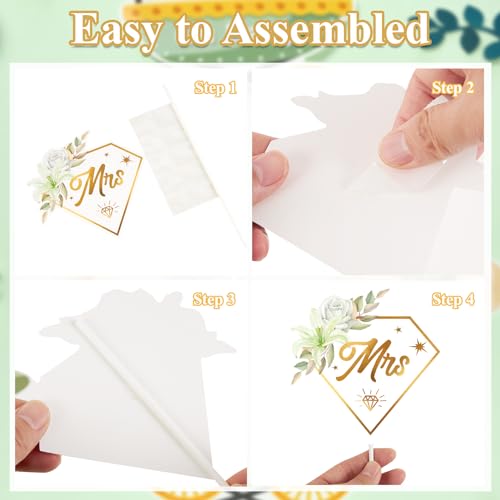 SUNBEAUTY 38 PCS Sage Green Wedding Photo Booth Props,Bridal Shower Photo Props, Engagement Party Decorations, Wedding Decorations for Ceremony Outside, Wedding Party Supplies for Girls - color: Sage Green Wedding