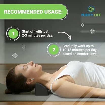Occipital Release Tool for Pivotal Therapy & TMJ Device – Cervical Traction Pillow for Neck, Shoulder, and Back Pain Relief - Tension Headaches, Manipulation Therapies, Trigger Points
