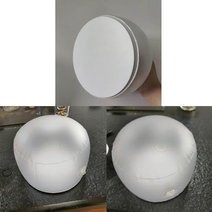 Inflatable Hat Stand Stylish Hat Props Baseball Caps Support Transparent Hat Holder Hat Mannequin Hat Modeling Tool - color: White