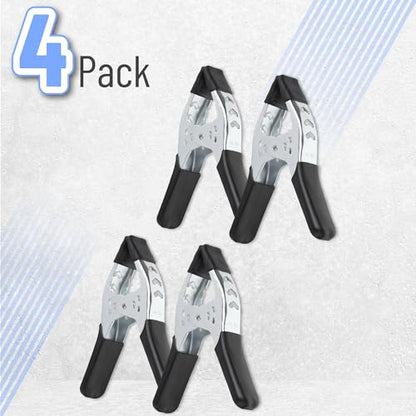 Mr. Pen- Spring Clamps, 4 Pack, 6 Inches, Heavy Duty, Metal, Spring Clips - size: 4 Pack