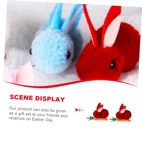 2pcs Plush Hair Clips Carrot Design for Boy Girl Cute Cartoon Hair Accessories for Girls for Easter Celebrations and Party Photo Props