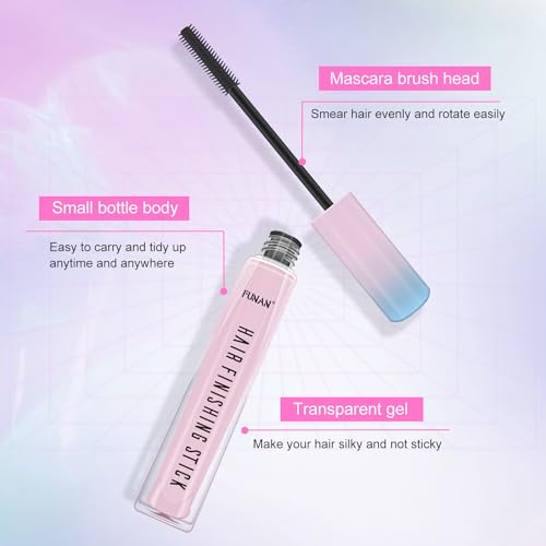 FUNAN Hair Finishing Stick 3 Pack, Flyaway Feel Stick Hair, Small Broken Hairs Finishing Cream, Non-Greasy and Non-Sticky - size: 15 Fl Oz (Pack of 3)