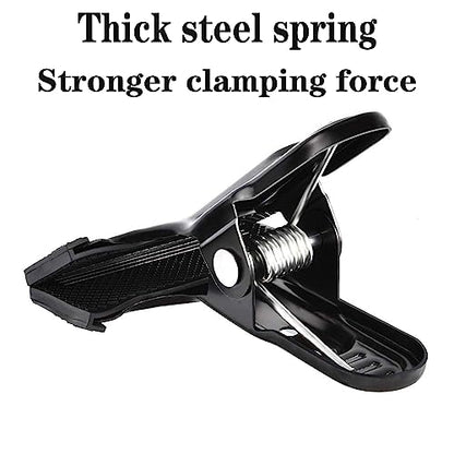 Backdrop Spring Clamps - 4 Pack of 4" Heavy Duty Clips for Photography Background Stands, Woodworking & Home Improvement Projects - style: 4 Packs