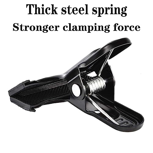 Backdrop Spring Clamps - 2 Pack of 4" Heavy Duty Clips for Photography Background Stands, Woodworking & Home Improvement Projects - style: 2 Packs