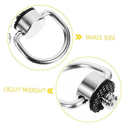2Pcs Camera Screw with Washer Quick Release Ring Mounting Bracket for Tripod Compatible with Gimbal and Quick Release Plate Screw Tool for Photography