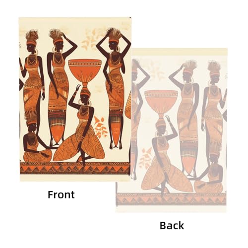 African Tribal Woman Backdrop Background for Photography 5x7ft Photobooth Professional Photo Backdrop Curtains Video Photography Studio Photo Backgrounds Banner Booth Background Screen Parties - color: African Tribal Woman
