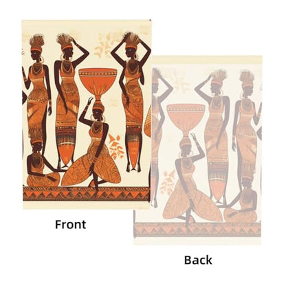 African Tribal Woman Backdrop Background for Photography 5x7ft Photobooth Professional Photo Backdrop Curtains Video Photography Studio Photo Backgrounds Banner Booth Background Screen Parties - color: African Tribal Woman