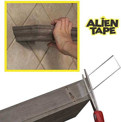 ALIEN TAPE Nano Double Sided Tape, 21-ft Multipurpose Removable Adhesive Transparent, Grip Mounting Washable Strong Sticky Heavy Duty for Carpet Photo Frame Poster Décor - As Seen On TV - size: (3 Rolls - 21 Feet)