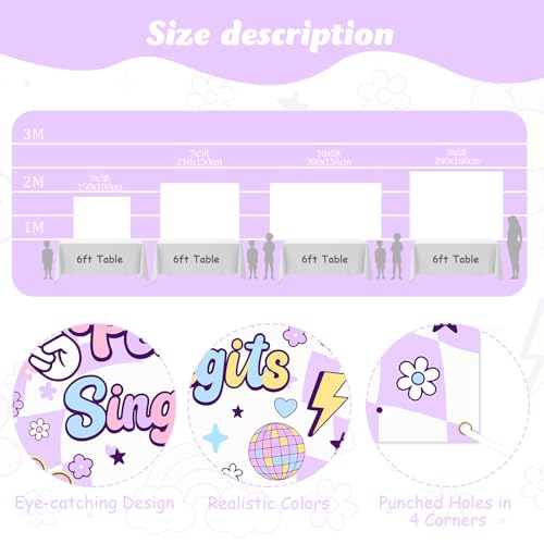 Peace Out Single Digits Party Decoration Backdrop Purple Peace Out Single Digits I'm 10 Boho Hippie 10 Years Banner Groovy 10th Birthday Decor for Girls Daisy Groovy Tenth Bday Photo Props 5 * 3ft